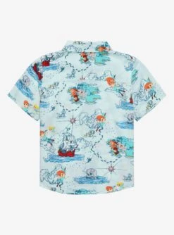 Disney Peter Pan Map Toddler Woven Button-Up - BoxLunch Exclusive 6 Disney Peter Pan Map Toddler Woven Button-Up - BoxLunch Exclusive -Boxlunch 16733714 av1