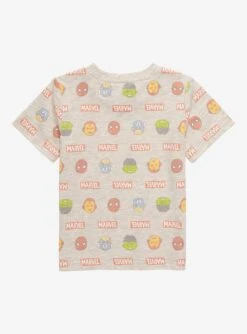 Marvel Chibi Classic Characters Allover Print Toddler T-Shirt - BoxLunch Exclusive -Boxlunch 16752813 av1