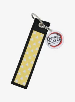 Demon Slayer: Kimetsu No Yaiba Zenitsu & Inosuke Patterns Fabric Keychain - BoxLunch Exclusive