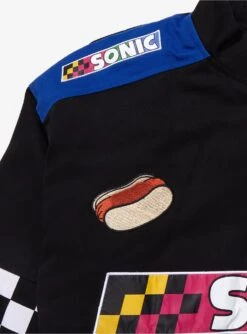 Sonic The Hedgehog Checkered Racing Jacket - BoxLunch Exclusive -Boxlunch 16908411 av3
