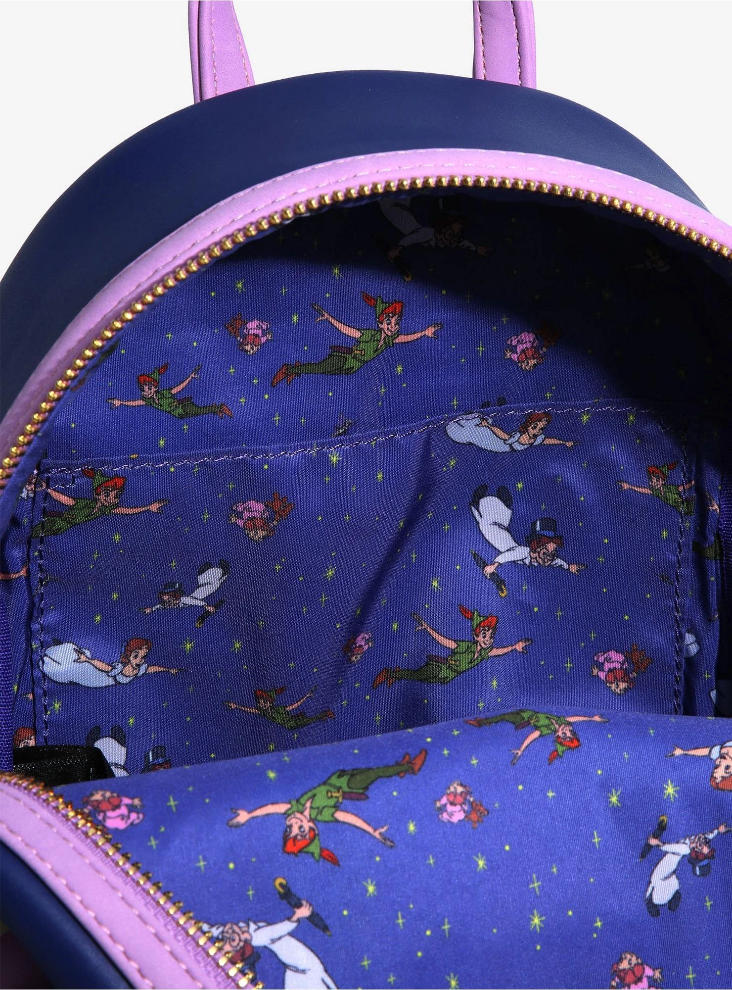 Loungefly Disney Peter Pan Skull Rock Mini Backpack - BoxLunch Exclusive 7 Loungefly Disney Peter Pan Skull Rock Mini Backpack - BoxLunch Exclusive - Image 5