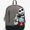 Loungefly Disney The Nightmare Before Christmas Chenille Characters Mini Backpack - BoxLunch Exclusive -Boxlunch 16966331 hi