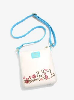 Loungefly Disney Winnie The Pooh Piglet & Pooh With Balloons Sketch Crossbody Bag - BoxLunch Exclusive -Boxlunch 16966373 av1