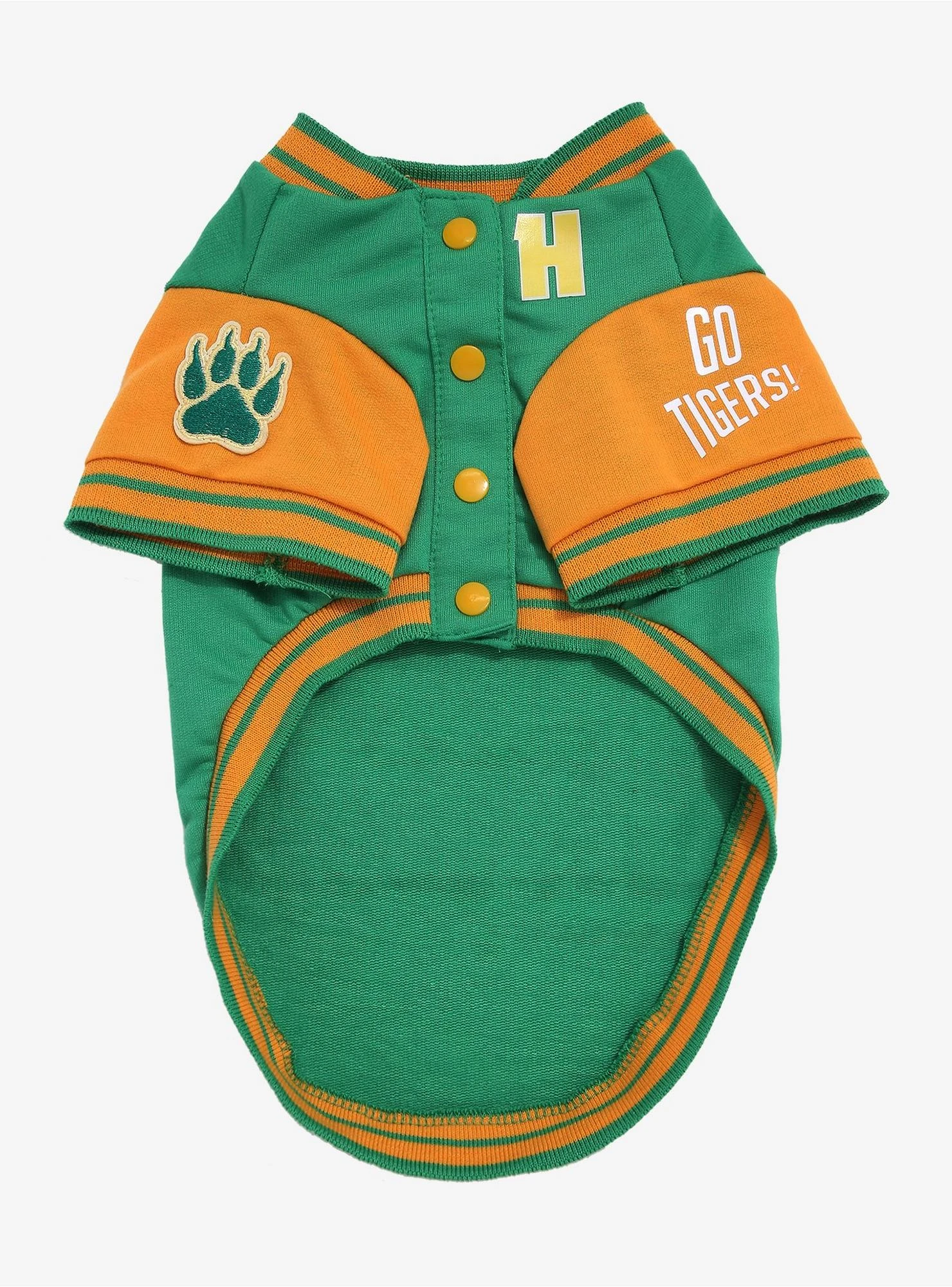 Stranger Things Hawkins High Tigers Varsity Pet Jacket - BoxLunch Exclusive 4 Stranger Things Hawkins High Tigers Varsity Pet Jacket - BoxLunch Exclusive - Image 2