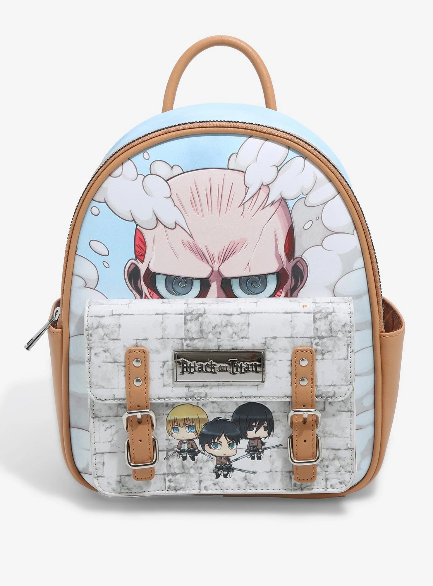 Attack On Titan Chibi Colossal Titan Mini Backpack - BoxLunch Exclusive 3 Attack On Titan Chibi Colossal Titan Mini Backpack - BoxLunch Exclusive