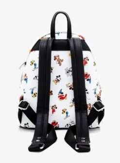 Loungefly Disney Mickey Mouse Outfits Allover Print Mini Backpack - BoxLunch Exclusive -Boxlunch 17060688 av2