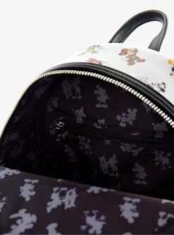 Loungefly Disney Mickey Mouse Outfits Allover Print Mini Backpack - BoxLunch Exclusive -Boxlunch 17060688 av3
