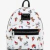 Loungefly Disney Mickey Mouse Outfits Allover Print Mini Backpack - BoxLunch Exclusive -Boxlunch 17060688 hi