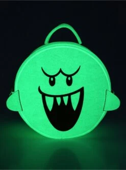 Nintendo Super Mario Boo Glow-in-the-Dark Mini Backpack - BoxLunch Exclusive -Boxlunch 17060702 av1