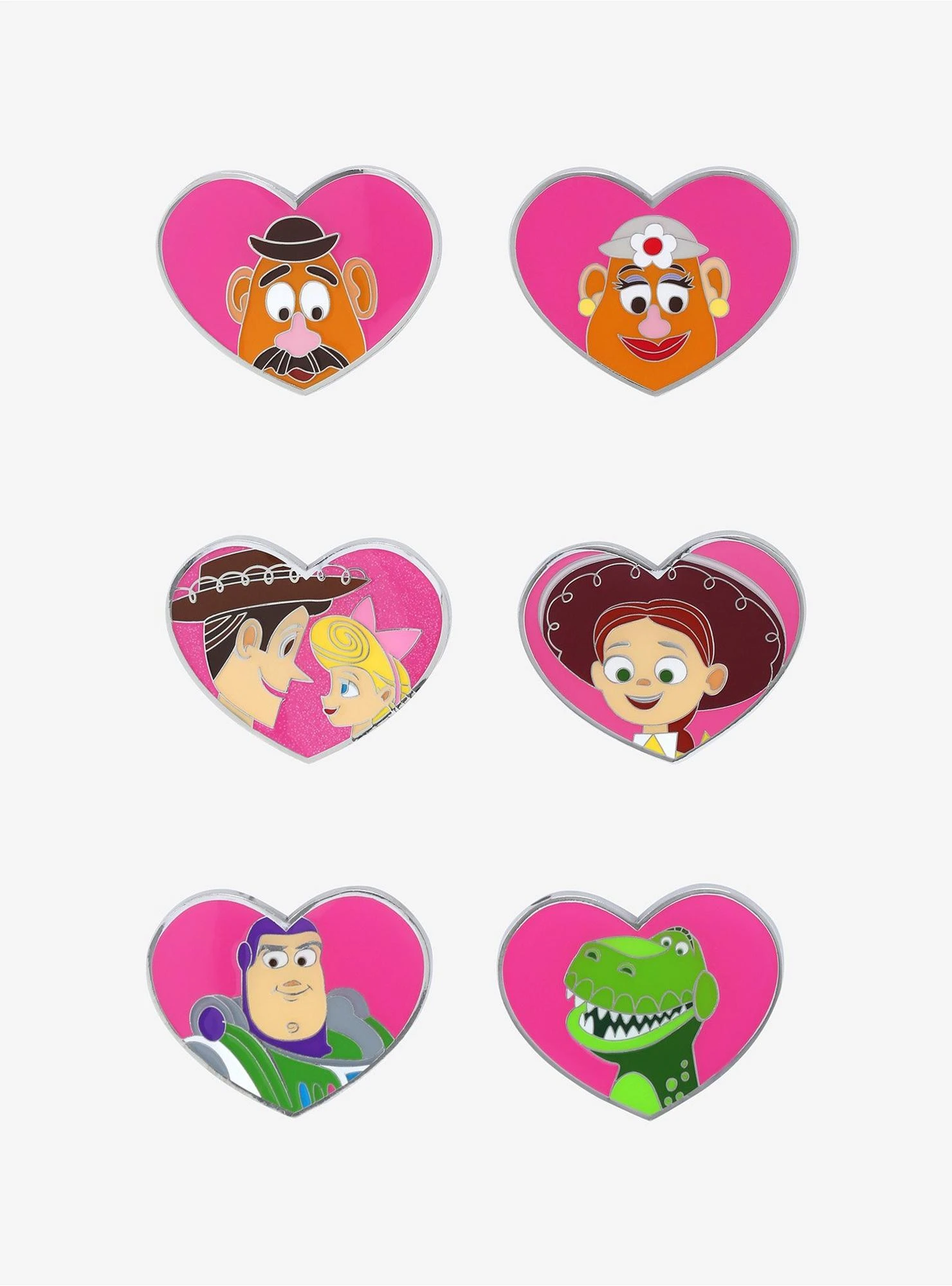 Loungefly Disney Pixar Toy Story Heart Frame Blind Box Enamel Pin 3 Loungefly Disney Pixar Toy Story Heart Frame Blind Box Enamel Pin