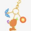 Loungefly Marvel Guardians Of The Galaxy Springtime Groot Multi-Charm Keychain - BoxLunch Exclusive -Boxlunch 17125154 hi