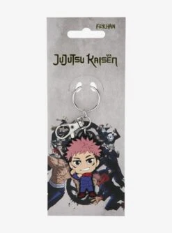 Jujutsu Kaisen Chibi Yuji Itadori PVC Keychain -BoxLunch Exclusive -Boxlunch 17125158 av1