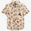 The Lord Of The Rings Chibi Characters Allover Print Toddler Woven Button-Up - BoxLunch Exclusive -Boxlunch 17138510 hi