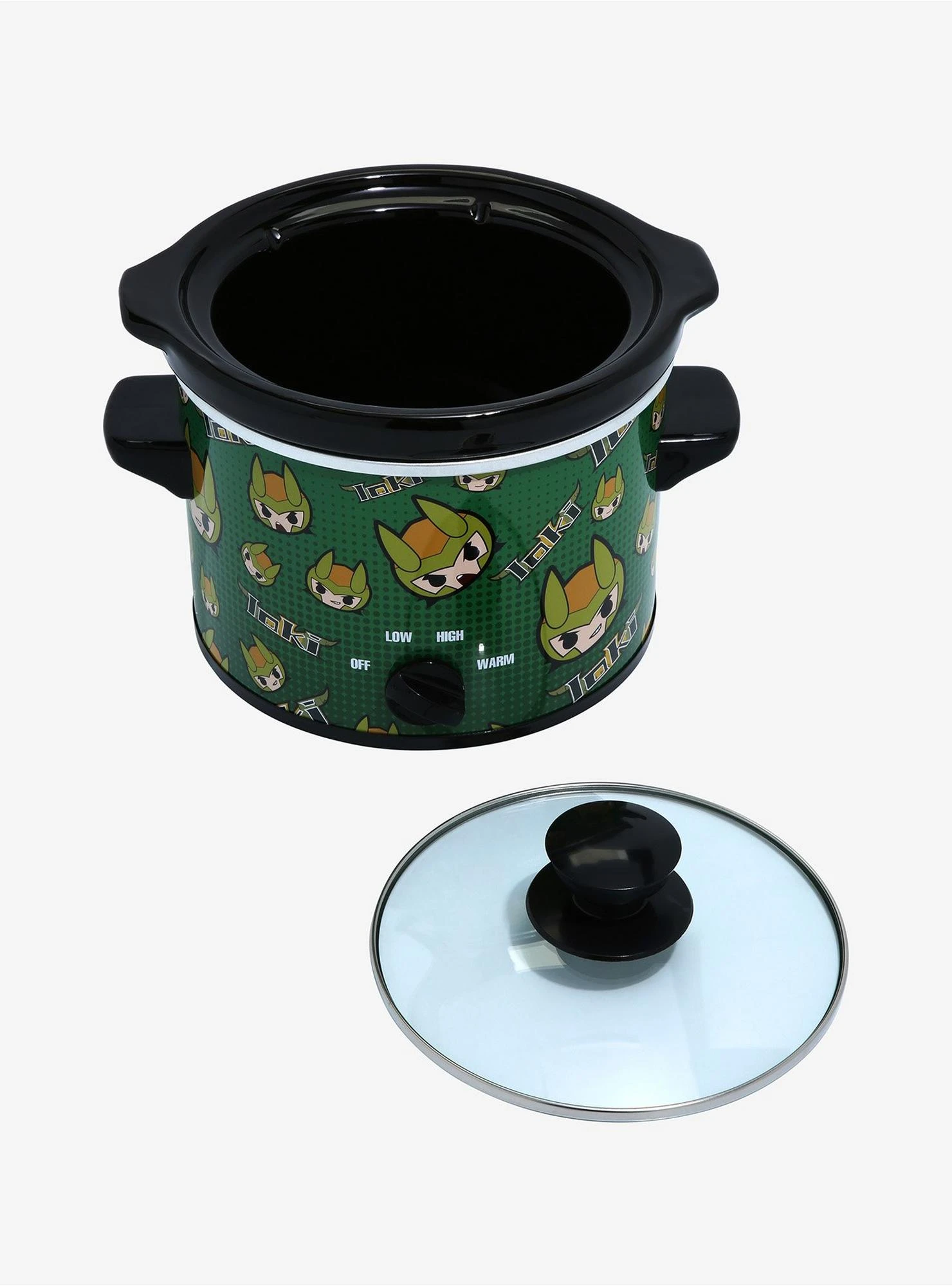 Marvel Loki Chibi Loki 2-Quart Slow Cooker 4 Marvel Loki Chibi Loki 2-Quart Slow Cooker - Image 2