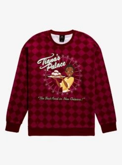 Disney The Princess And The Frog Tiana's Palace Diamond Crewneck - BoxLunch Exclusive