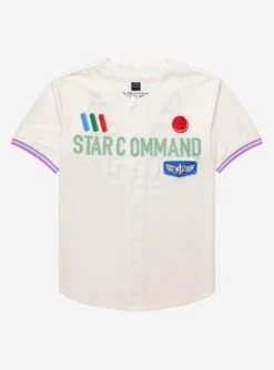 Our Universe Disney Pixar Toy Story Buzz Lightyear Star Command Baseball Jersey - BoxLunch Exclusive