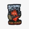 Studio Ghibli Howl's Moving Castle Calcifer Fire Demon Enamel Pin - BoxLunch Exclusive -Boxlunch 17272963 hi
