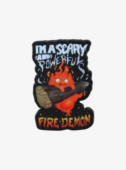 Studio Ghibli Howl's Moving Castle Calcifer Fire Demon Enamel Pin - BoxLunch Exclusive