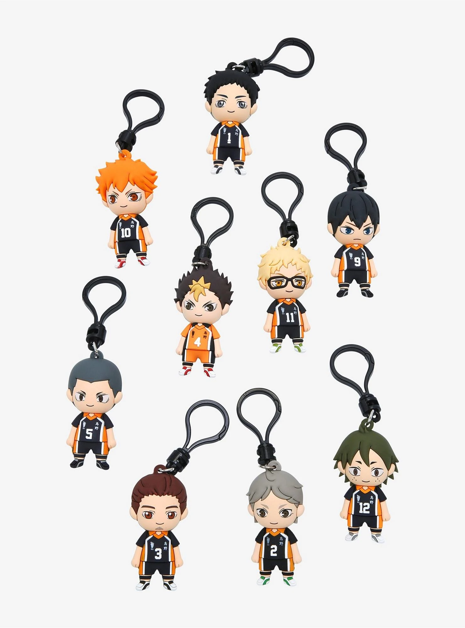 Haikyu!! Series 1 Karasuno High Crows Blind Bag Figural Bag Clip 4 Haikyu!! Series 1 Karasuno High Crows Blind Bag Figural Bag Clip - Image 2