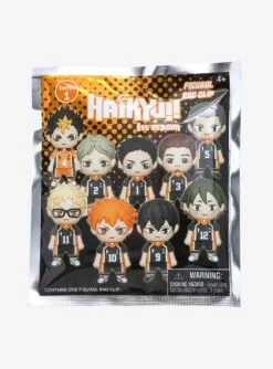 Haikyu!! Series 1 Karasuno High Crows Blind Bag Figural Bag Clip 7 Haikyu!! Series 1 Karasuno High Crows Blind Bag Figural Bag Clip -Boxlunch 17283514 av2