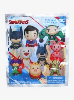 DC Comics League Of Super-Pets Blind Bag Figural Bag Clip -Boxlunch 17283518 av2