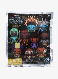 Marvel Black Panther: Wakanda Forever Blind Bag Figural Bag Clip -Boxlunch 17287233 av2