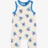 Our Universe Disney Lilo & Stitch Stitch Music Allover Print Infant Romper - BoxLunch Exclusive -Boxlunch 17299785 hi