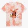 Disney Moana Floral Stretch Youth Tie-Dye T-Shirt - BoxLunch Exclusive -Boxlunch 17356600 hi