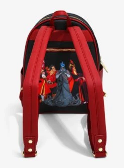 Disney Villains Group Portrait Floral Mini Backpack - BoxLunch Exclusive -Boxlunch 17368834 av2