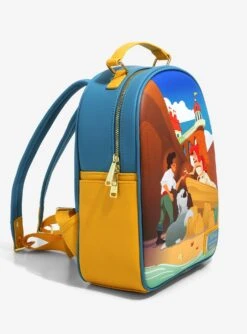 Loungefly Disney The Little Mermaid Ariel & Eric Beach Mini Backpack - BoxLunch Exclusive -Boxlunch 17476674 av1
