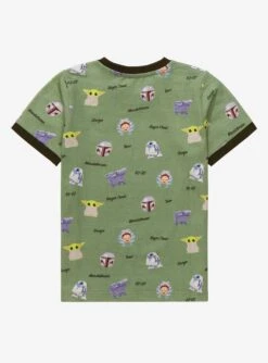 Star Wars The Mandalorian Cartoon Portraits Allover Print Toddler T-Shirt - BoxLunch Exclusive 5 Star Wars The Mandalorian Cartoon Portraits Allover Print Toddler T-Shirt - BoxLunch Exclusive -Boxlunch 17491397 av1