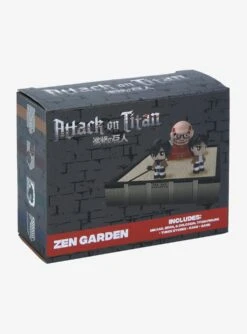 Attack On Titan Colossal Titan & Scout Regiment Soldiers Mini Sand Garden - BoxLunch Exclusive -Boxlunch 17492286 av2