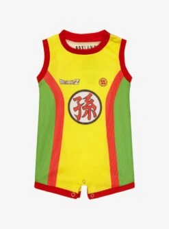 Dragon Ball Z Gohan Infant Basketball Jersey Romper - BoxLunch Exclusive