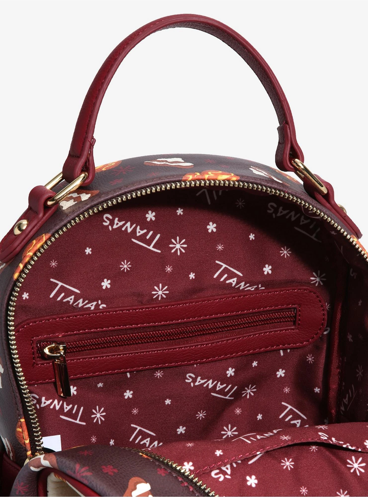 Our Universe Disney The Princess And The Frog Tiana & Beignets Mini Backpack - BoxLunch Exclusive 6 Our Universe Disney The Princess And The Frog Tiana & Beignets Mini Backpack - BoxLunch Exclusive - Image 4