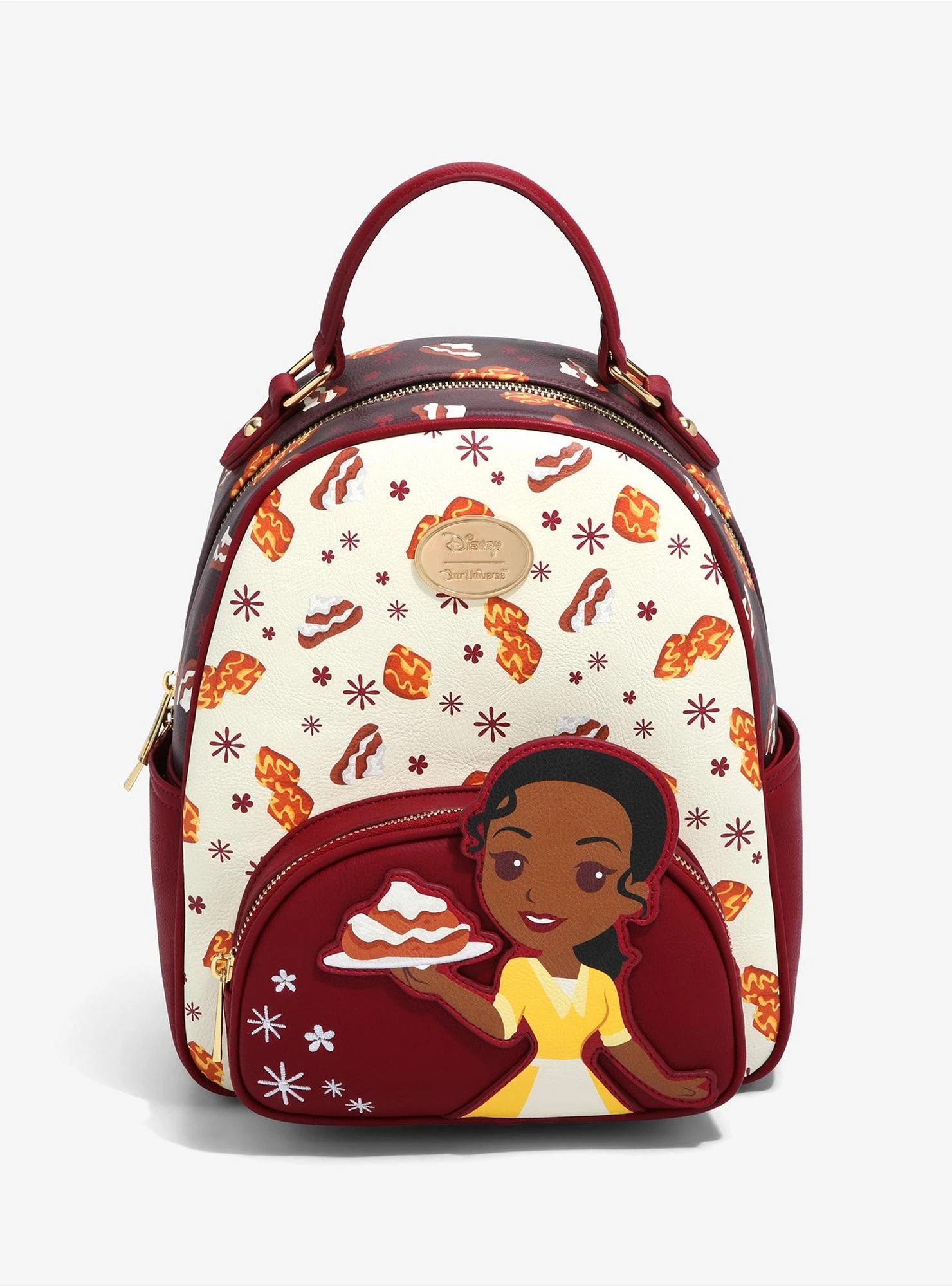 Our Universe Disney The Princess And The Frog Tiana & Beignets Mini Backpack - BoxLunch Exclusive 3 Our Universe Disney The Princess And The Frog Tiana & Beignets Mini Backpack - BoxLunch Exclusive