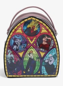 Disney Villains Stained-Glass Mini Backpack - BoxLunch Exclusive