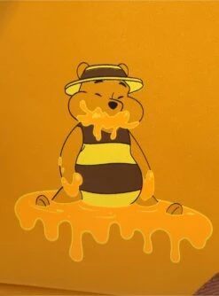 Loungefly Disney Winnie The Pooh Dripping Hunny Mini Backpack - BoxLunch Exclusive -Boxlunch 17721423 av3