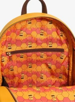 Loungefly Disney Winnie The Pooh Dripping Hunny Mini Backpack - BoxLunch Exclusive -Boxlunch 17721423 av4