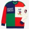 Disney Mickey Mouse Retro Color Block Crewneck - BoxLunch Exclusive -Boxlunch 17723993 hi