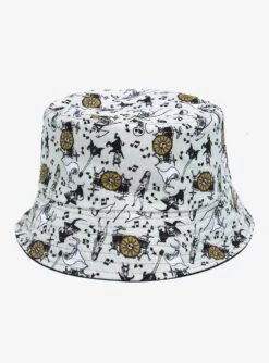 Disney The Nightmare Before Christmas Summer Fear Fest Jack Skellington Sun Logo Reversible Youth Bucket Hat - BoxLunch Exclusive -Boxlunch 17783479 av1