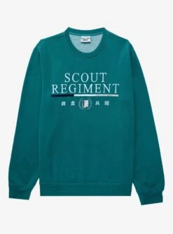 Attack On Titan Scout Regiment Collegiate Crewneck - BoxLunch Exclusive