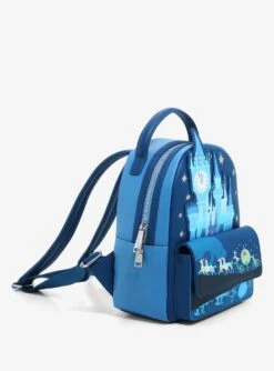Loungefly Disney Cinderella Night Castle Mini Back Pack - BoxLunch Exclusive -Boxlunch 18370592 av1