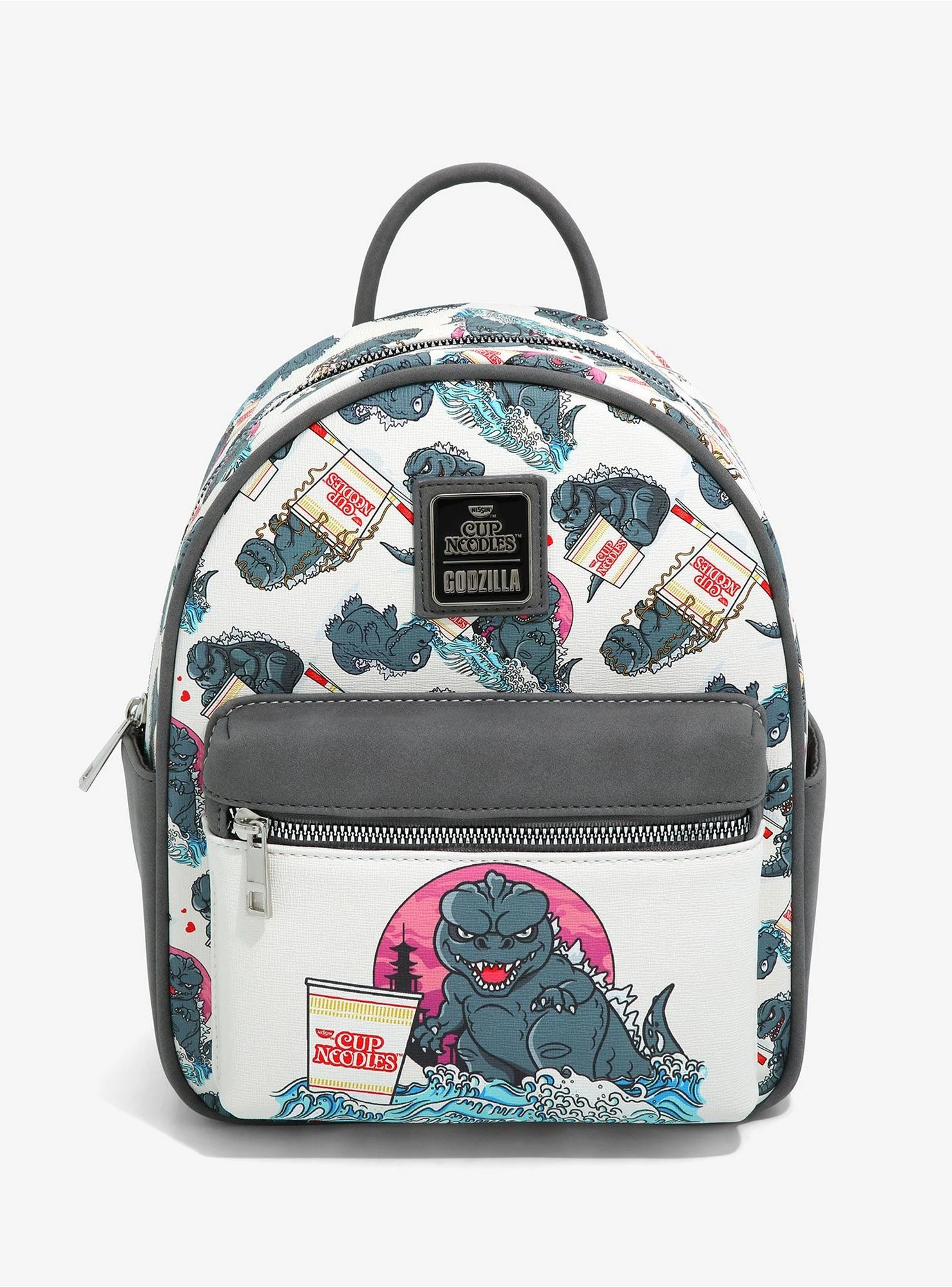 Nissin X Godzilla Cup Noodles Mini Backpack - BoxLunch Exclusive 3 Nissin X Godzilla Cup Noodles Mini Backpack - BoxLunch Exclusive
