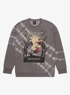 Our Universe Disney Hocus Pocus Sanderson Sisters Broom Squad Crewneck - BoxLunch Exclusive