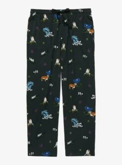 Studio Ghibli Princess Mononoke Icons Allover Print Sleep Pants - BoxLunch Exclusive