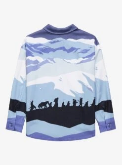 The Lord Of The Rings Fellowship Group Scenic Portrait Polar Fleece Jacket - BoxLunch Exclusive -Boxlunch 18494411 av1