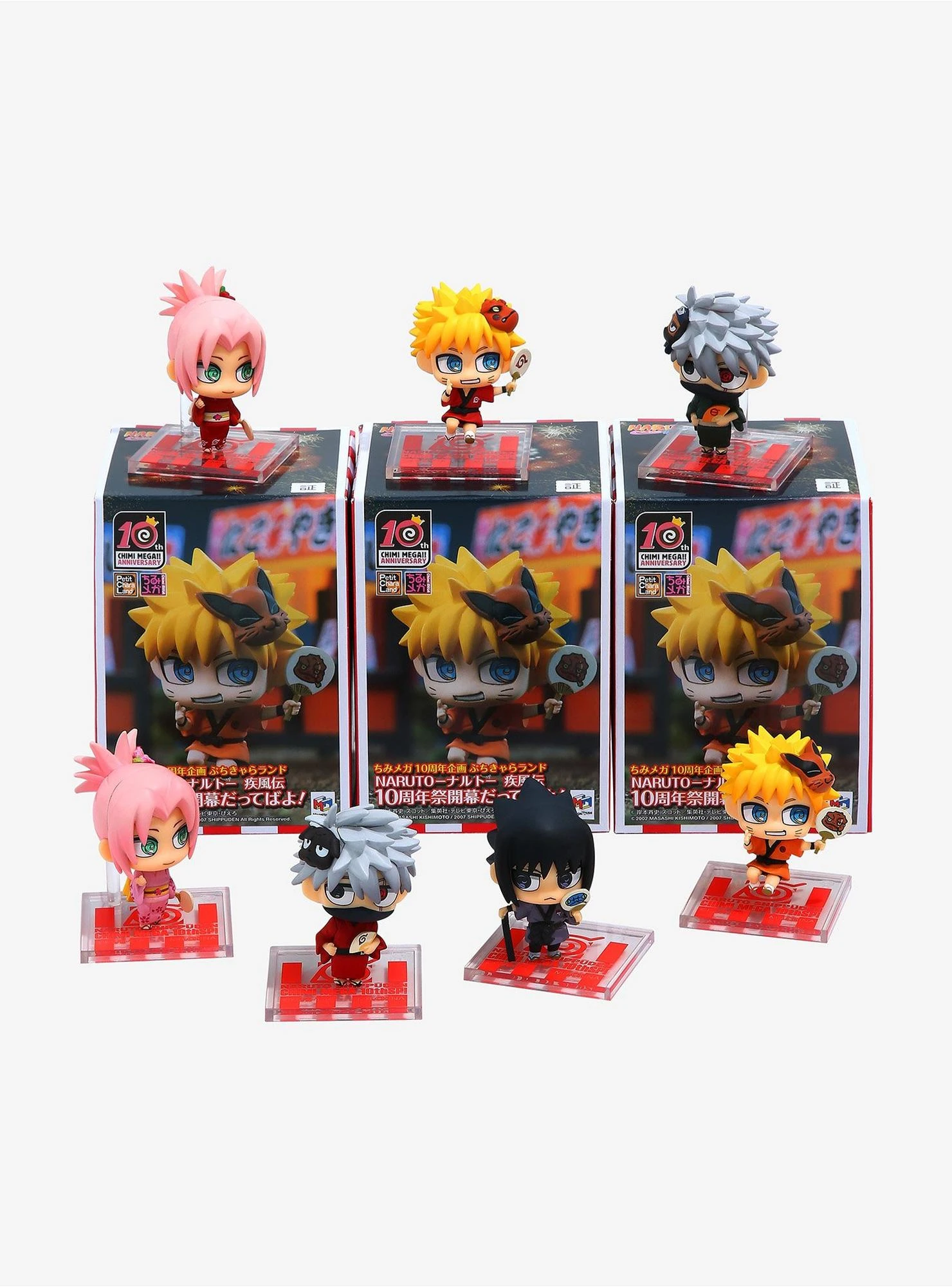 Naruto Shippuden Petit Chara Land (10th Anniversary Ver.) Blind Box Figure 3 Naruto Shippuden Petit Chara Land (10th Anniversary Ver.) Blind Box Figure