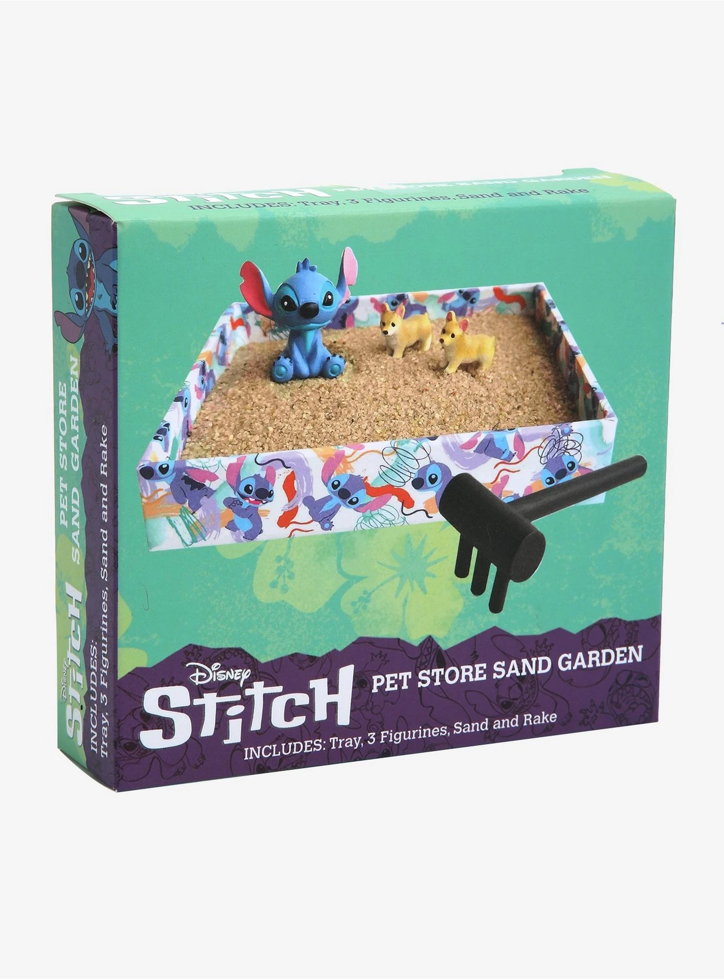 Disney Lilo & Stitch Stitch & Dogs Mini Sand Garden - BoxLunch Exclusive 5 Disney Lilo & Stitch Stitch & Dogs Mini Sand Garden - BoxLunch Exclusive - Image 3