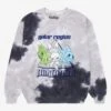 Pokémon Galar Region Starters Group Tie-Dye Crewneck - BoxLunch Exclusive -Boxlunch 18736916 hi