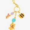 Loungefly Disney Winnie The Pooh Piglet & Pooh Balloons Charm Keychain - BoxLunch Exclusive -Boxlunch 18804273 hi
